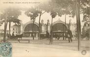 37 Indre Et Loire / CPA FRANCE 37 "Tours, la gare, vue prise de la préfecture"