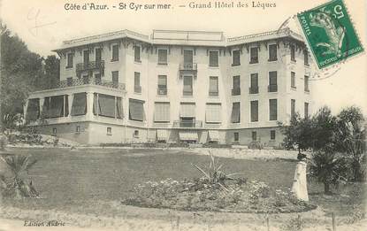 CPA FRANCE 83 "Saint Cyr sur Mer, Le Grand Hotel des Lèques"