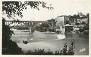 81 Tarn / CPSM FRANCE 81 "Rabastens sur Tarn, le pont et le monastère du Carmel"