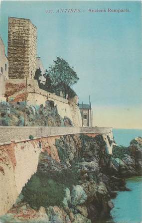 / CPA FRANCE 06 "Antibes, anciens remparts"