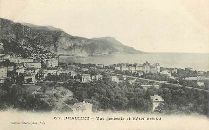 CPA FRANCE 06 "Beaulieu,  vue  générale et Hotel Bristol "