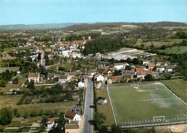 CPSM FRANCE 58 "Garchizy, vue générale aérienne" / STADE