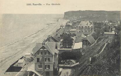 / CPA FRANCE 76 "Pourville, vue générale"