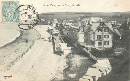 / CPA FRANCE 76 "Pourville, vue générale "
