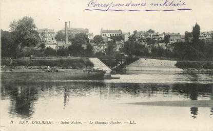 / CPA FRANCE 76 "Saint Aubin, le hameau Panier"