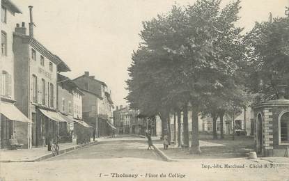 / CPA FRANCE 01 "Thoissey, place du collège"