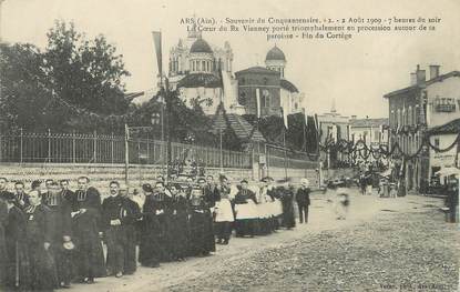 / CPA FRANCE 01 "Ars, souvenir du cinquantenaire 2 Août 1909"