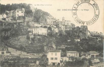 / CPA FRANCE 06 "Cabbé Roquebrune, le village"