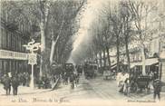 06 Alpe Maritime CPA FRANCE 06 "Nice , avenue de la gare"