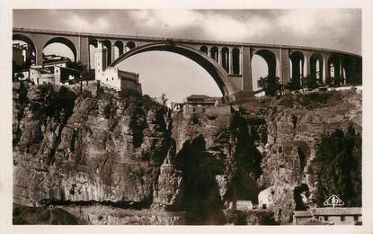 CPA ALGERIE "Constantine, pont Sidi Rached"
