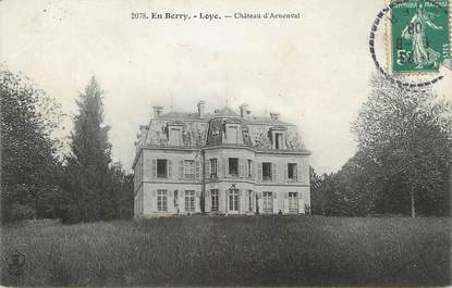 / CPA FRANCE 18 "Loye, château d'Arnonval"