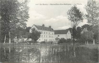 / CPA FRANCE 18 "Marseills Lès Aubigny, le moulin"