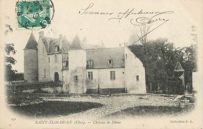 / CPA FRANCE 18 "Saint Eloi de Gy, château de Dâme"