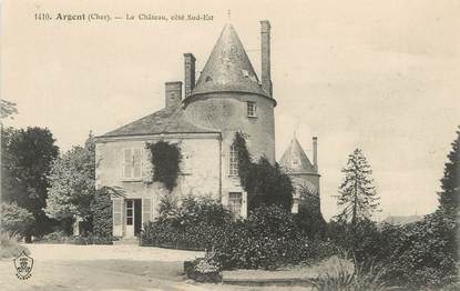 / CPA FRANCE 18 "Argent, le château "