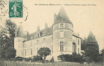 / CPA FRANCE 18 "Chalivoy Milon, château d'Yssertieux"