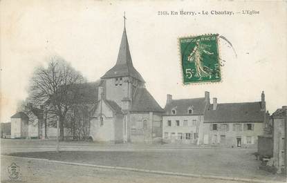 / CPA FRANCE 18 "Le Chautay, l'église"