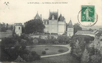 / CPA FRANCE 18 "Blet, le château"