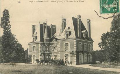 / CPA FRANCE 18 "Brinon sur Sauldre, château de la Minée"