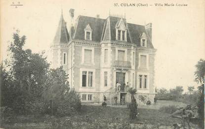 / CPA FRANCE 18 "Culan, villa Marie Louise"