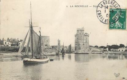 / CPA FRANCE 17 "La Rochelle, départ pour la pêche"