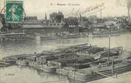 76 Seine Maritime / CPA FRANCE 76 "Rouen, ile Lacroix" / BATELLERIE