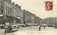 76 Seine Maritime / CPA FRANCE 76 "Rouen, le quai de Paris" / TRAM