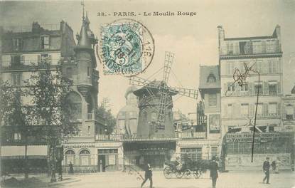 / CPA FRANCE 75018 "Paris, le moulin rouge"