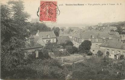 / CPA FRANCE 76 "Veules les Roses, vue générale"