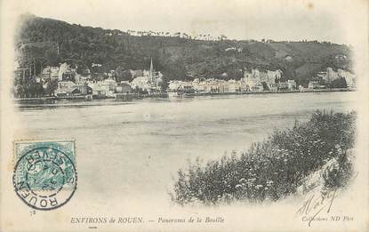 / CPA FRANCE 76 "Environs de Rouen, panorama de la Bouille"