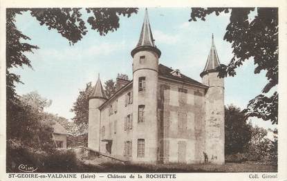 / CPA FRANCE 38 "Saint Geoire en Valdaine, château de la Rochette"