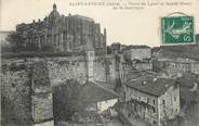 38 Isere / CPA FRANCE 38 "Saint Antoine, porte de Lyon et façade Ouest de la Basilique"