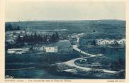 38 Isere / CPA FRANCE 38 "Roybon, vue d'ensemble vers la gare et l'usine"