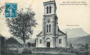 38 Isere / CPA FRANCE 38 "Chapareillan, l'église et dent de Granier"