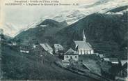 38 Isere / CPA FRANCE 38 "Allemont, l'église et le massif des rousses"