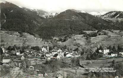 / CPSM FRANCE 38 "Theys, vue générale et le col du Merdaret "