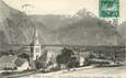 / CPA FRANCE 38 "Bourg d'Oisans, vue sur l'église et le pied Montet"