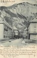 38 Isere / CPA FRANCE 38 "Bourg d'Oisans, la grand'rue"