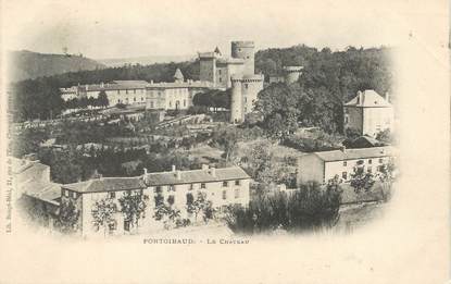 / CPA FRANCE 63 "Pontgibaud, le château"