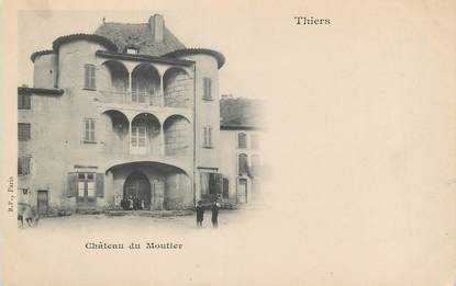 / CPA FRANCE 63 "Thiers, château de Moutier"