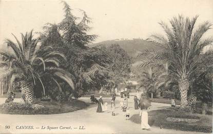 / CPA FRANCE 06 "Cannes, le square Carnot"