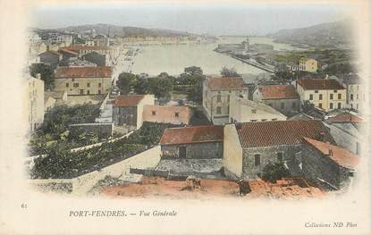 / CPA FRANCE 66 "Port Vendres, vue générale"