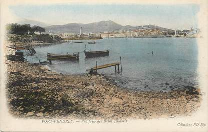 / CPA FRANCE 66 "Port Vendres, vue prise des Bains Tamaris"