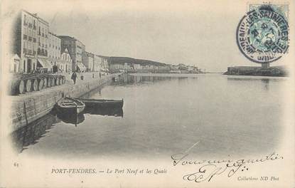 / CPA FRANCE 66 "Port Vendres, le port neuf et les quais "
