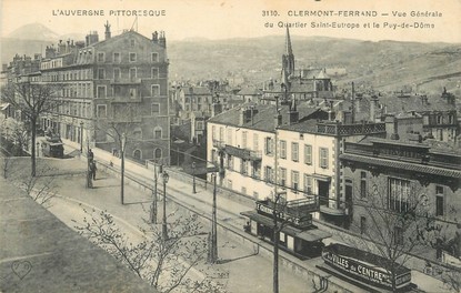 / CPA FRANCE 63 "Clermont Ferrand, vue générale"