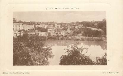 CPA  FRANCE 81 "Gaillac, les bords du Tarn"