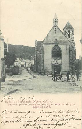 / CPA FRANCE 91 "Eglise de Marcoussis"