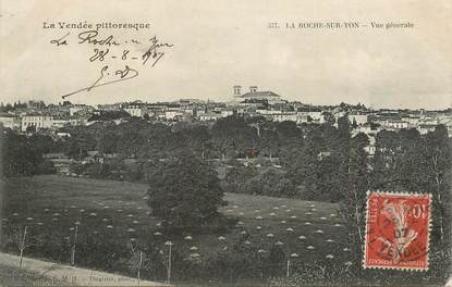 CPA  FRANCE 85 "La Roche sur Yon, vue générale"