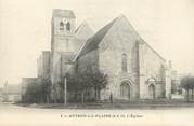 91 Essonne / CPA FRANCE 91 "Authon La Plaine, l'église"