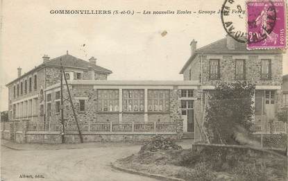 / CPA FRANCE 91 "Gommonvilliers, les nouvelles écoles"