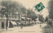 83 Var / CPA FRANCE 83 "Draguignan, boulevard de l'esplanade"